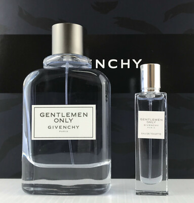 Gentlemen Only Givenchy Men 2pc Set Spray 3.3 oz And Travel Size