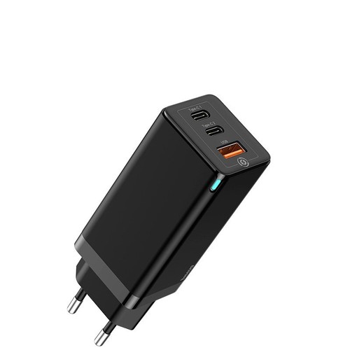 Baseus Szybka ładowarka GaN5 65W PPS QC4.0 PD3.0 USB C Power Adapter Zasilacz - Zdjęcie 14 z 21
