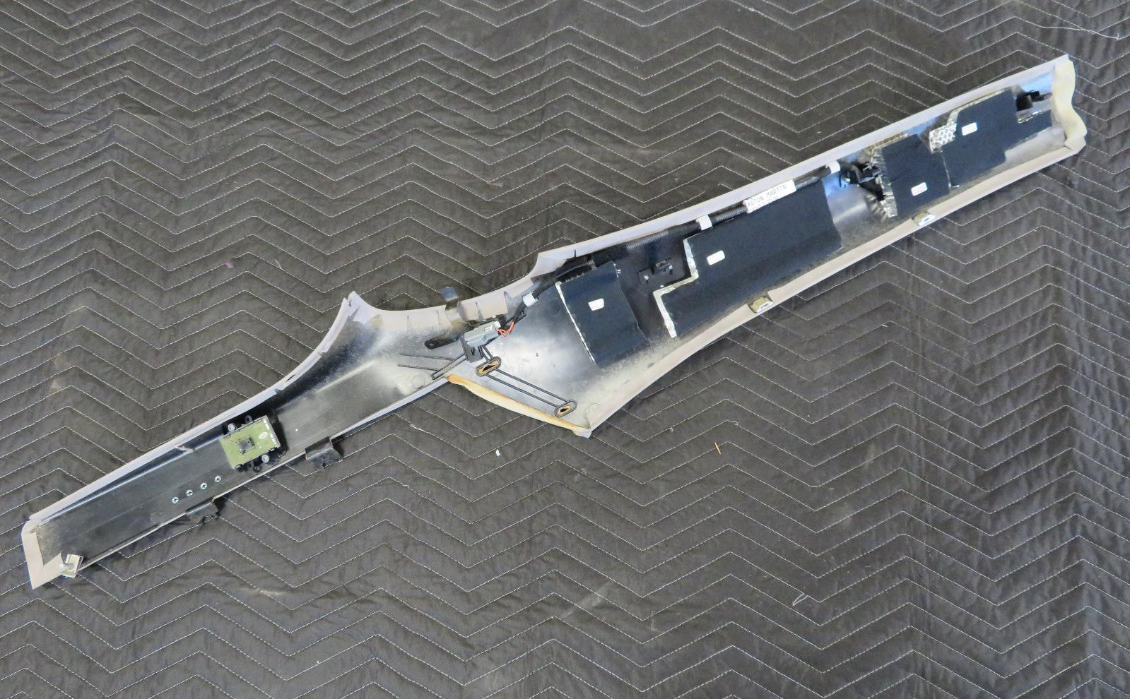 2012 ASTON MARTIN RAPIDE Upper Pillar Rear Trim Tan Suede OEM AD43-202W12-AA
