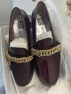 Givenchy loafer with chain- Authentic New In box