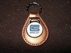 Carroll Shelby Cobra Early Cs Logo Mustang Shelby Keychain New