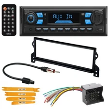 Single DIN Bluetooth Car Stereo USB/MP3 AM/FM Radio for 2002-2008 Mini Cooper