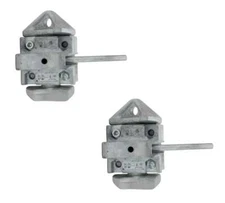 (2 Pack) Sea Rail Shipping Container Manual Twist Lock Twistlock Left-Right H...
