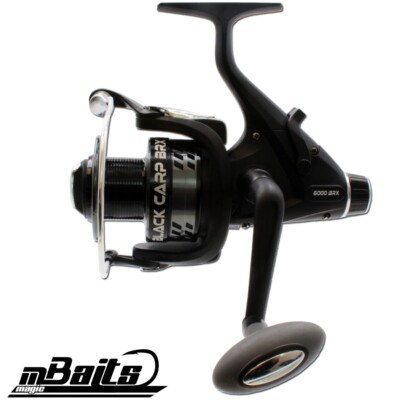 Magic Baits Black Carp BRX 6000 Freilaufrolle Karpfenrolle Angelrolle Baitrunner