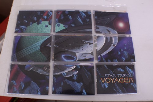 STAR TREK VOYAGER SERIES ONE complete card set - Picture 7 of 8