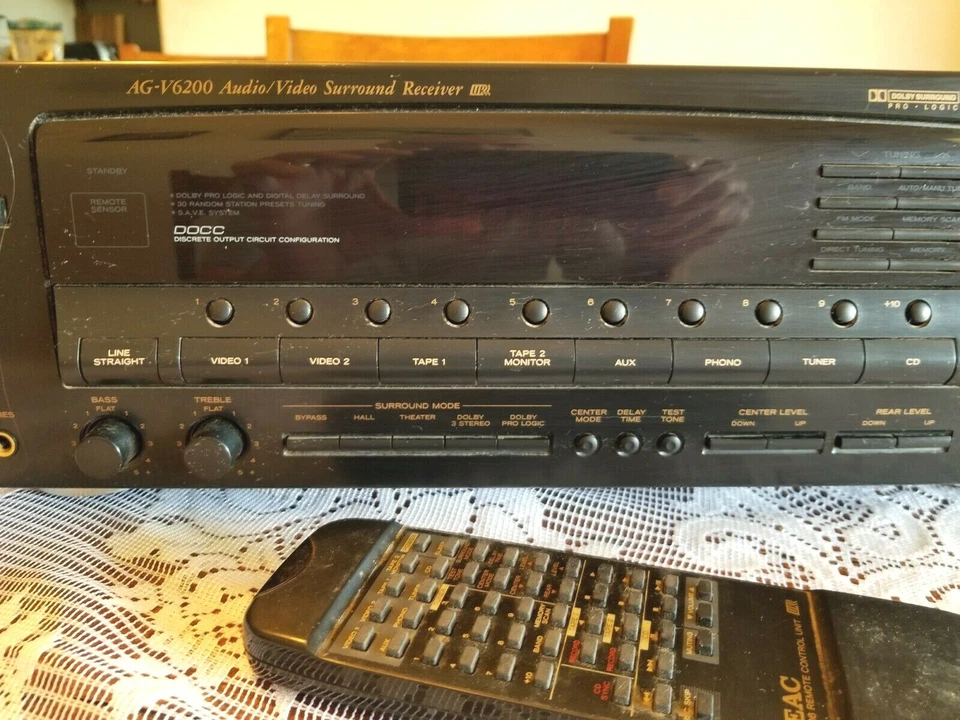 Receptor envolvente de audio/video Teac AG V6200 UR/tiene controlador - UR-406 UR Foto 4 de 4