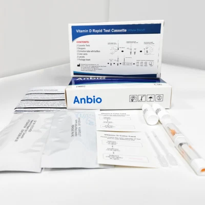 SELF-DIAGNOSTICS Anbio 2 Dtück Vitamin D Test Kit Selbsttest VD Mangel zu Hause testen Zuhause