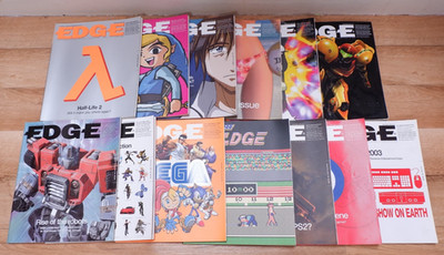 EDGE Computer Magazine Bundle Job Lot Year 2003 Issue 119-131 Metroid Sega Zelda