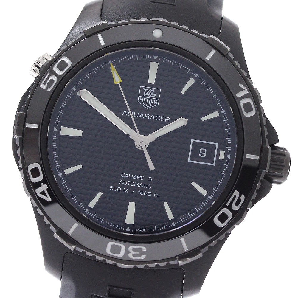 TAG HEUER Aquaracer WAK2180.FT6027 Caliber 5 Automatic Men's Watch Used