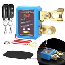 Car Truck SUV Remote Battery Disconnect Switch Power Off Prevent Battery Drain