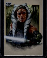 2022 Topps Star Wars Galaxy Ahsoka Tano #74 Mini Diamond Refractor