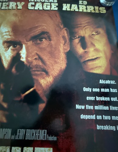 THE ROCK (1996) ORIGINAL FILMPLAKAT - GEROLLT - 27”x40” DOPPELSEITIG - Bild 4 von 9