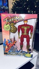 Jingle All The Way Talking Turbo Man Action Figure 13.5” with lights and sounds 