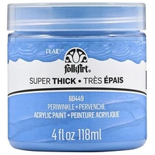 FolkArt Super Thick Acrylic Paint 4oz-Periwinkle