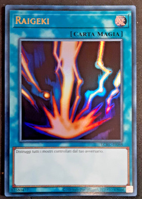 RAIGEKI Ultra Rare auf Italienisch (2020) LCKC-IT088 YUGIOH