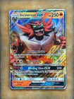 Pokemon Incineroar GX 27/149 Sun & Moon Base Set Ultra Rare Holo NM