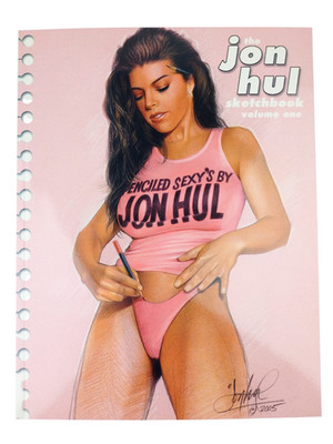 Pin Up Artist Art Book The Jon Hul Sketchbook Volume One 1 Softcover 2006 SQP