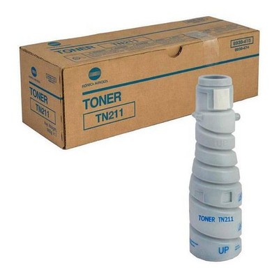 ORIGINAL KONICA TN211 SCHWARZ FÜR KONICA MINOLTA BIZHUB 200 222 250 282 89384...