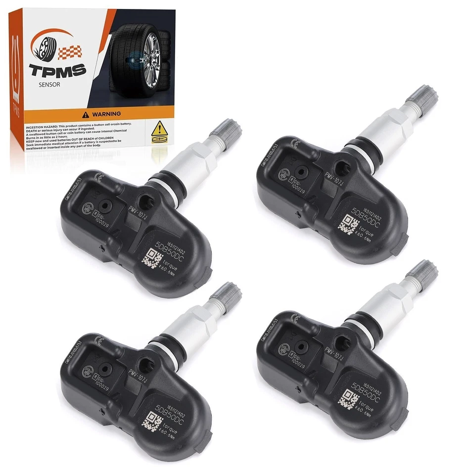 Tpms For Toyota Lexus 42607-33021 4260733011 42607-33010 PMV-107J 315MHz 4pcs - Image 4 of 4
