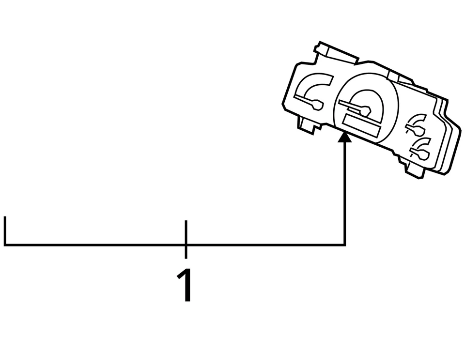 Speedometer Cluster US Market MPH Rt VIN 2 Fits 12-14 RIDGELINE 30432021 - Image 4 of 4