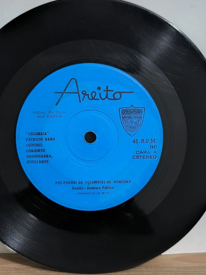 PATRICIO BARO-CONJ.OGUNDEGARA  POUPURRI DE COLUMBIAS AFRO RUMBA CUBA LISTEN 🎵🎵 - Image 3 of 4