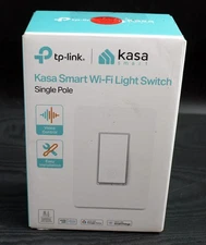 Kasa Smart HS200 Wi-Fi Light Switch Single Pole Bluetooth Fast Setup New