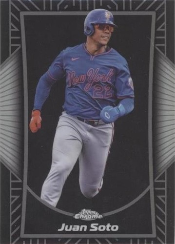 Juan Soto 2025 Topps Chrome Update Baseball Fortune 15 Refractor