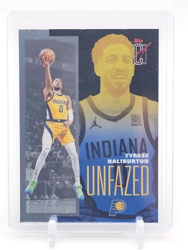 2025 Topps Signature Tyrese Haliburton Base (RAW)