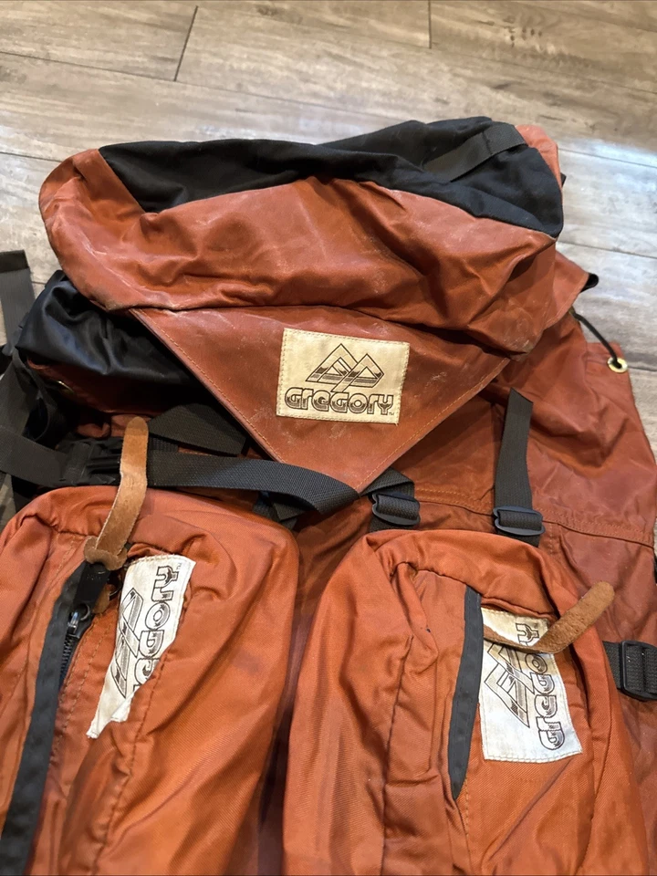 Pack Marco Gregory Vintage Senderismo Trekking, Años 80 90 Y2K Naranja Foto 4 de 4