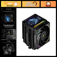 High-Performance CPU Air Cooler - Twin Tower, ARGB, 2150RPM, Intel & AMD Compati
