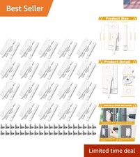 Reliable 20 Pack Zinc Alloy Window Lock Set - Easy Install for Home Security