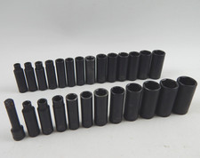Sunex 38 Drive Deep Impact Socket Set 516 To 1 Sae Metric 8mm-22mm 23pc Sunex 38 Drive Deep Impact Socket Set 516 To 1 Sae Metric 8mm-22mm 23pc