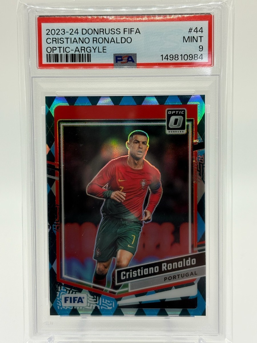 Cristiano Ronaldo 2023-24 Panini Donruss Optic FIFA Argyle