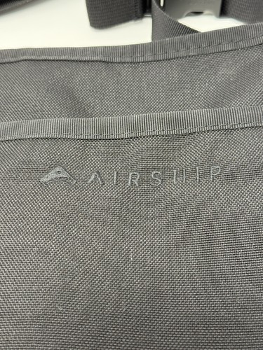 Chrome Industries BLCKCHRM 22X Mini Shoulder Bag, Airship Logo, Black - Picture 4 of 10