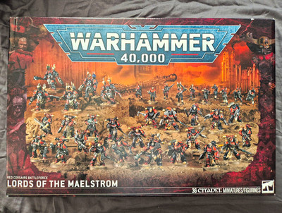 Games Workshop Warhammer 40.000 Lords of the Maelstrom Battleforce Red Corsairs