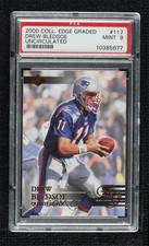 2000 Collector's Edge Graded Uncirculated /5000 Drew Bledsoe PSA 9 MINT 0u6a