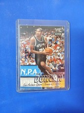 1997-98 Fleer Tim Duncan Rookie #201 San Antonio Spurs Basketball Card. rookie card picture