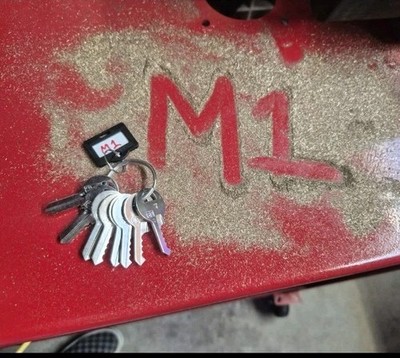   Space & Depth Keys Set!  M1 Master  4 Pin! Code Cut! LOCKSMITH LOT   