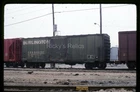 Original Slide CB&Q #40254 Boxcar Burlington 1982 Houston TX BN