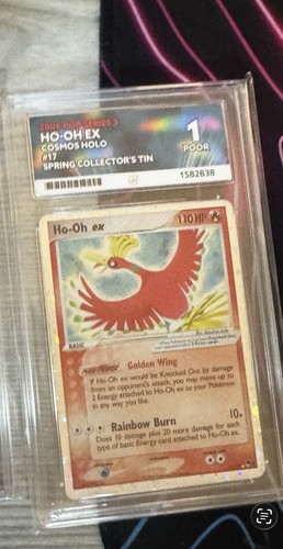Ho-Oh ex graded ACE 1 for sale on eBay