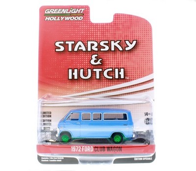 GREEN MACHINE 1972 Ford Club Wagon, Starsky & Hutch - Greenlight 44955E/48