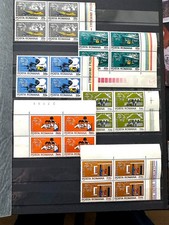 Romania 1974 Sc. 2486-92 Complete Set Blocks of 4, Labels + 3 SS, MNH, OG, SU