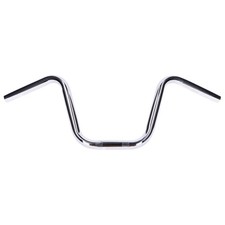 Lenkstange Retro Chrom Custom Lenker 590mm - 22mm Außendurchmesser für Chopper &