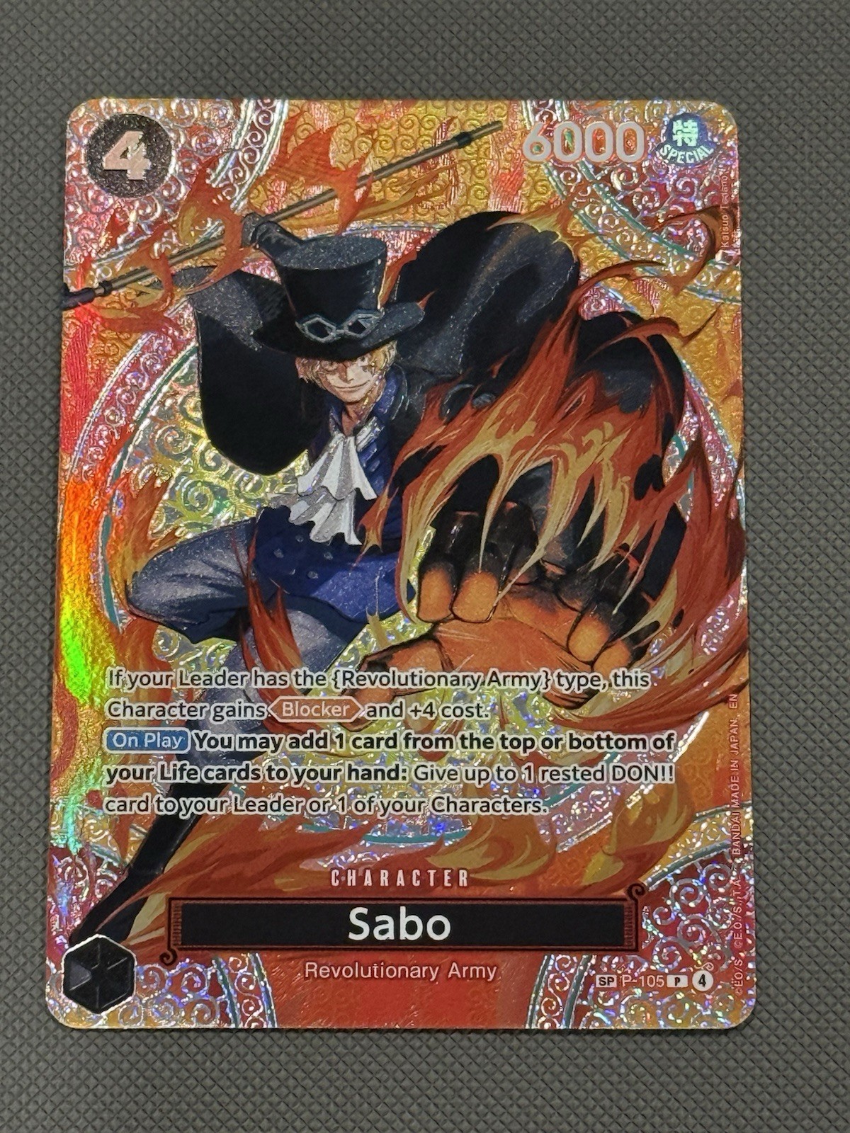 Sabo 2026 Adventure on Kami's Island #P-105 Promo (SP) Price Guide