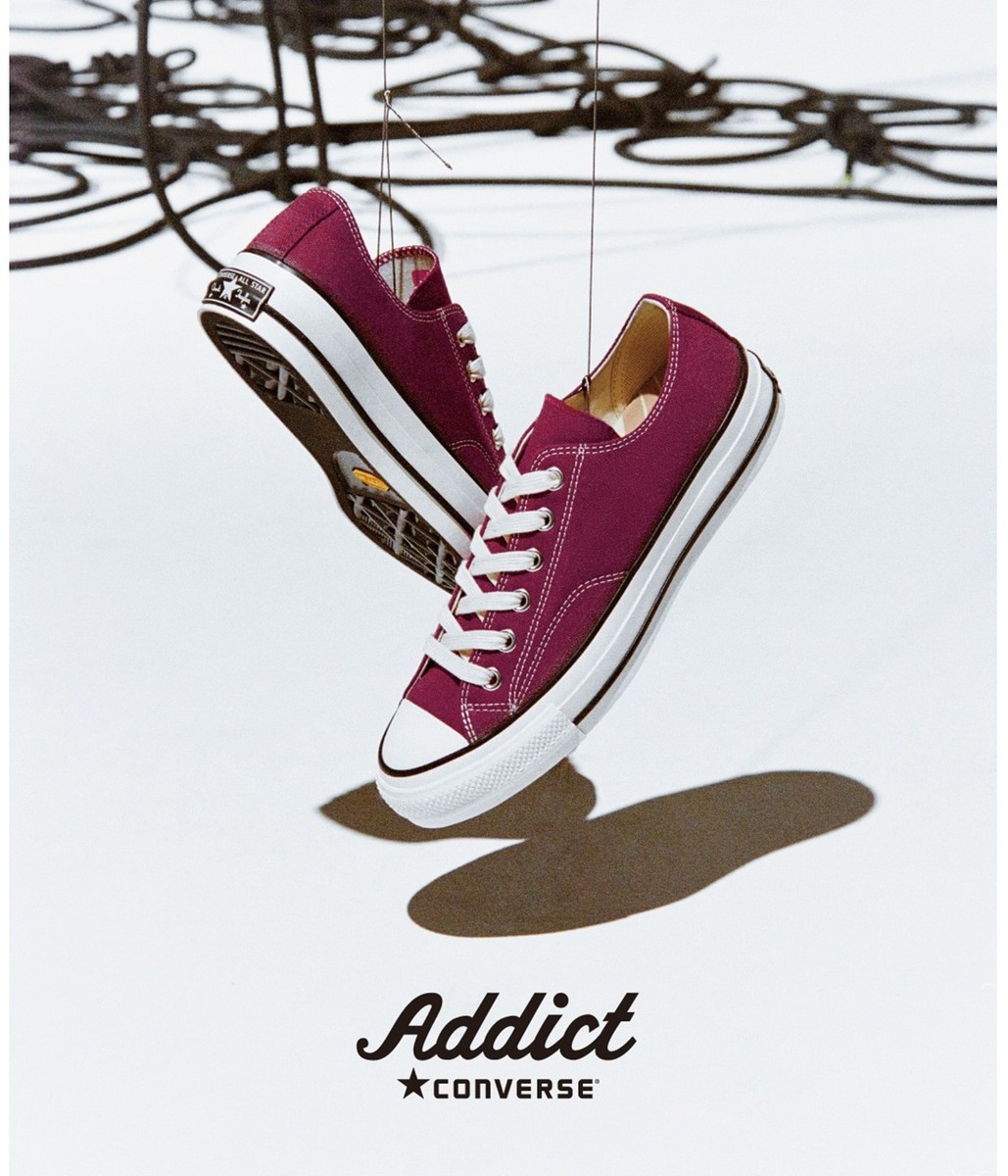 Converse Addict Chuck Taylor Canvas Ox Color Maroon 33900020
