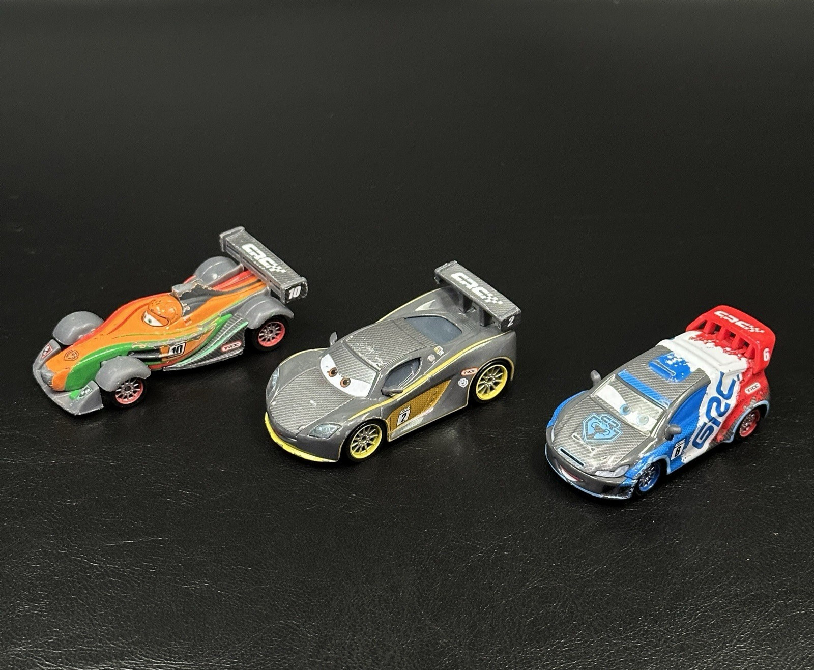 S Carbon Racers 1:55 Diecast Crc Lot Of 3 Cars Rip Clutchgon