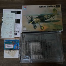 I Love Kit 1/48 Gloster Gladiator MK 2 Model Kit with Eduard interior photo etch