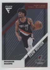 2022-23 Panini Flux Flow Motion Shaedon Sharpe #20 11h3