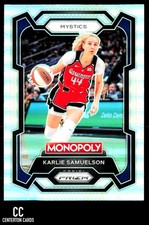 2024 Panini Prizm Monopoly WNBA #33 Karlie Samuelson Silver Prizms Mystics