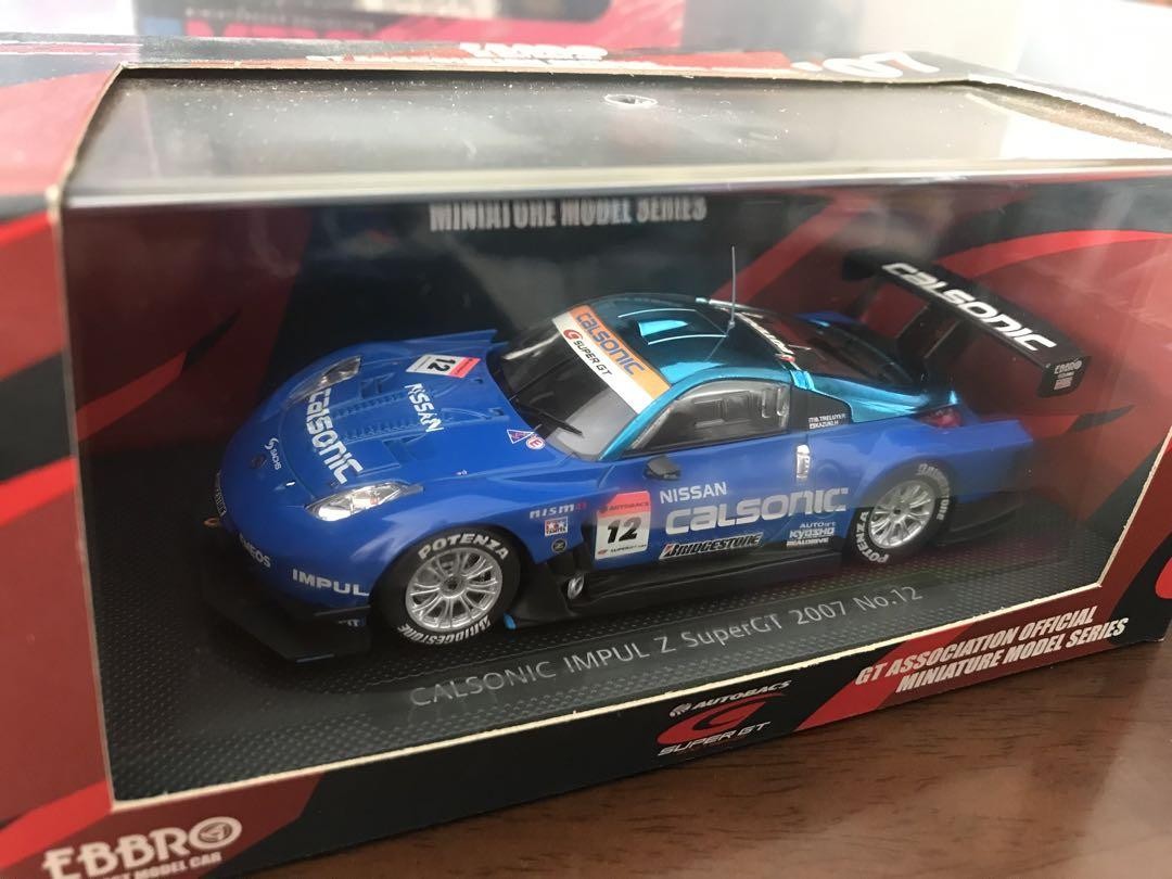 エブロ　 1/43 CALSONIC IMPUL Z  2004〜2007 4台 Eblo 1/43 Calsonic Impul Z 2004 2007 4 Units | eBay